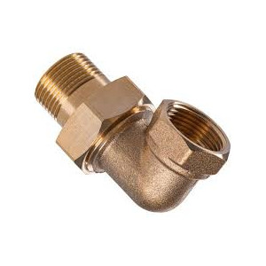 Mosiądz Śrubunek 1" z oringiem kątowy